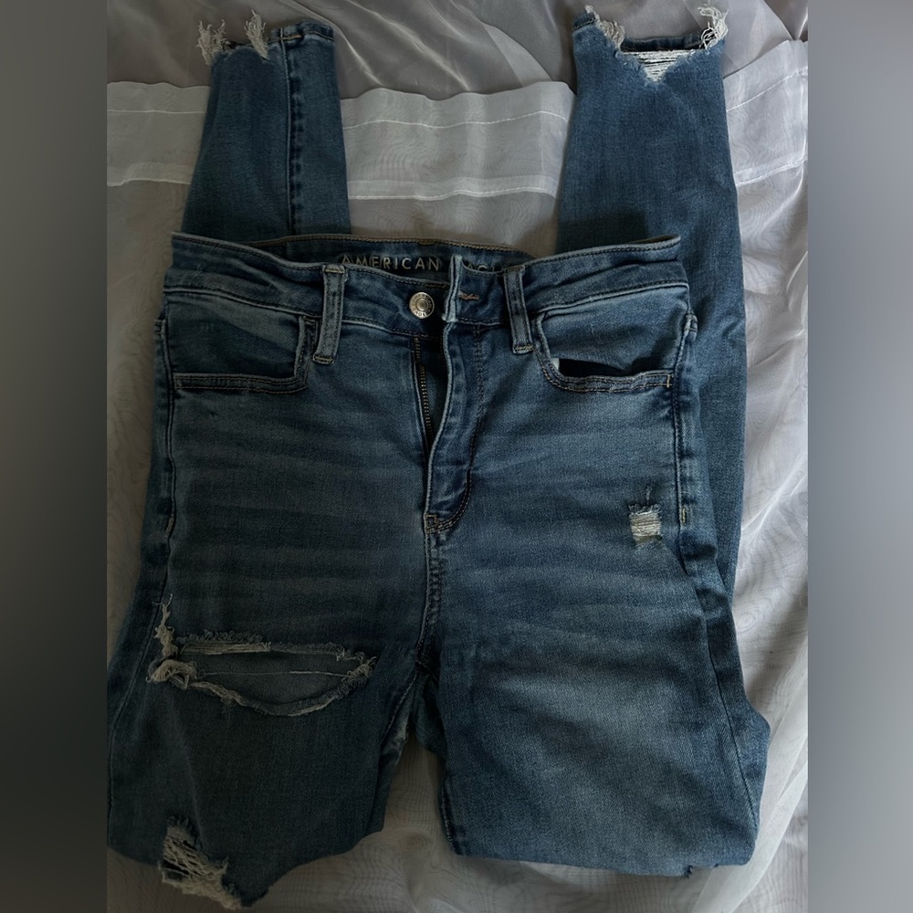 American Eagle Hi-rise jegging